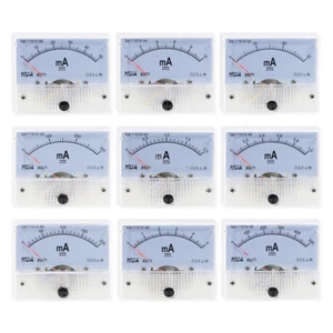 85C1-mA Pointer DC MA Meter Panel meter Class 2.5 1mA 5mA 10mA 30mA 50mA 100mA - Imagen 1 de 9