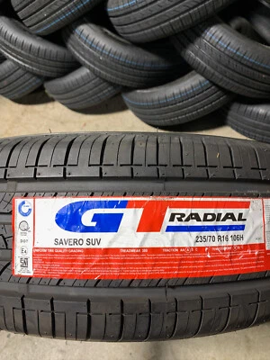 1 New 235 70 16 GT Radial Savero SUV Premium Tire Foto 1 de 4