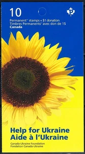 Canada - BK794 - Sunflower Help for Ukraine - MNH Booklet - 2022 - Picture 1 of 1
