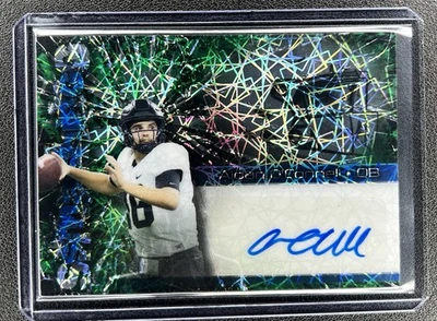 2023 WILD CARD ALUMINATION AIDAN O’CONNELL SMASHING SP AUTO 3/3 - Image 1 of 2