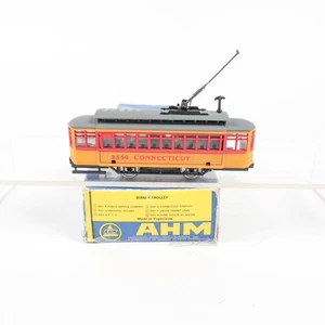 AHM HO Scale Conncticut #2350 Birney Trolley DC Powered 5301 - Picture 1 of 6