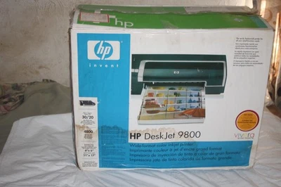 HP Deskjet 9800 Wide Format Color Printer (No Ink) UNTESTED (AS IS) - Image 1 of 4