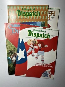 Cabbage Patch Dispatch Magazine for Collectors~ Lot of 4 ~ Full Set From 1984 - Picture 1 of 5