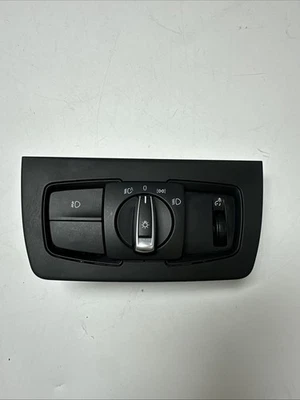 2012-2018 BMW 328I 335I F30 HEADLIGHT HEAD LIGHT FOG LAMP CONTROL SWITCH OEM - Image 1 of 4