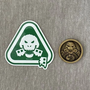 Super7 San Diego Comic Con 2025 Godzilla Station Entry Token Coin w/Sticker - Picture 1 of 5