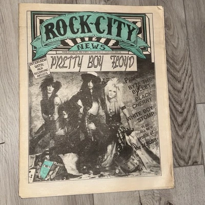 ROCK CITY NEWS Музыка MAG Глэм-рок LA Pretty boy Floyd Zeros D Molls Tryx Vol 6 - Изображение 1 из 4