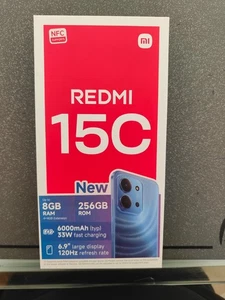 SMARTPHONE  Xiaomi Redmi 15C 4G  ORANGE 4 GB RAM 256 GB MEMORIA 6.9"  ITALIA - Foto 1 di 9