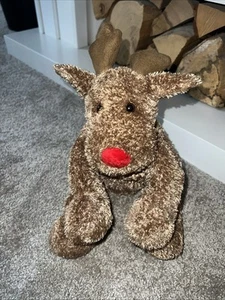 MARKS & SPENCER 10" RENO RUDOLPH COSIES PELUCHE GORRO 5877 997 M&S❤️ - Imagen 1 de 5