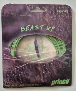Prince Beast XP 17 Tennis String Set 1.25mm Green Thermopoly Precision Tuned - Picture 1 of 2