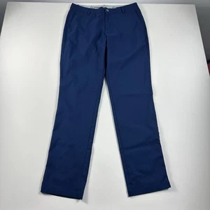 Puma Golf Pants Mens 34x34 Navy Chino Stretch Performance Casual Tapered - Picture 1 of 8