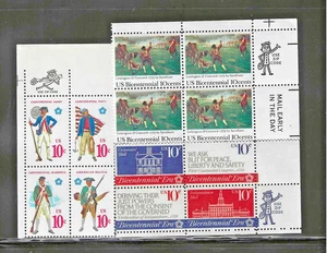 US SCOTT   THREE NICE MR ZIP BLOCKS OF 4  MNH TAKE A LQQK ! - Picture 1 of 1