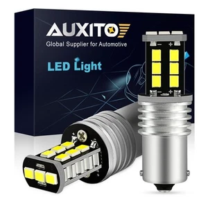 AUXITO 1156 7506 BA15S Alta Potencia 42W LED Blanco Señal Inversa Bombillas P21W - Imagen 1 de 10