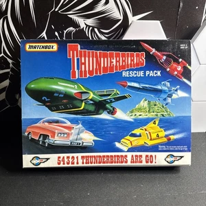 SEALED THUNDERBIRDS 5 4 3 2 1 ARE GO MATCHBOX SET RESCUE PACK neu IR Vintage Fab '94 - Bild 1 von 11