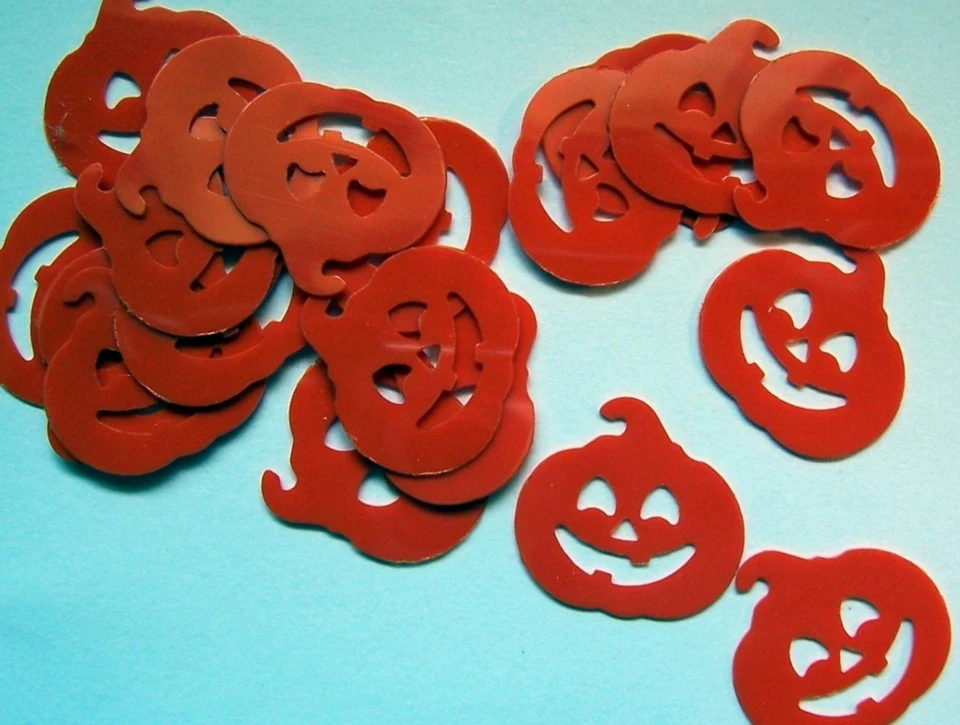 Confeti Calabaza Naranja - 100 Piezas + ENVÍO GRATUITO Foto 1 de 1