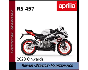 Aprilia RS 457 RS457 2023 onwards  Workshop Repair Service Manual on USB - Picture 1 of 1