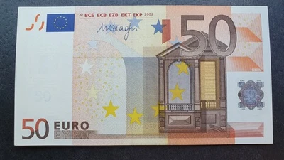 CYPRUS  50 Euro 2002 G-serie, Draghi, aUNC, R049   ...465 - Image 1 of 3