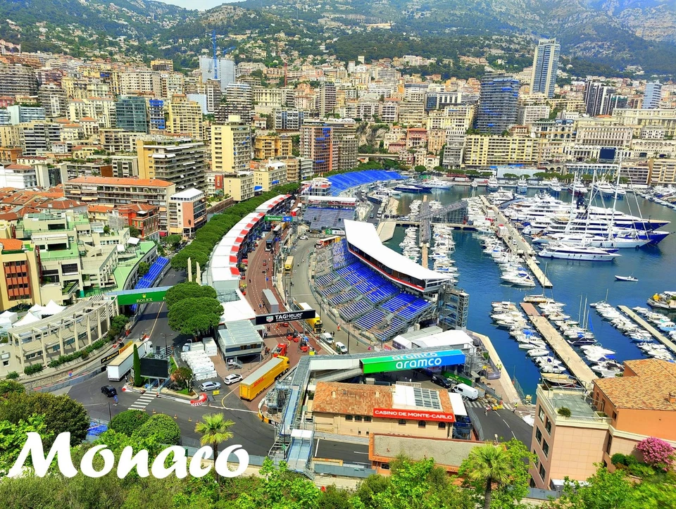 Monaco Fridge Magnet - Luxury Port & Mediterranean Flair As Souvenir - Image 1 of 1