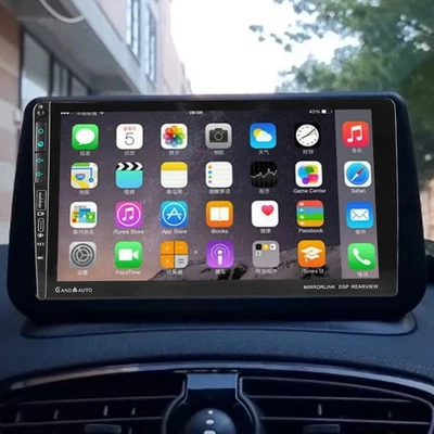 Autoradio Carplay Für Renault Clio III 2005-2014 Android14 GPS NAVI BT WIFI USB - Bild 1 von 4