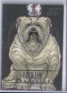 Fleer Ultra Avengers Medallion M-23 2022 Lockjaw Inhumans SKC - Imagen 1 de 2