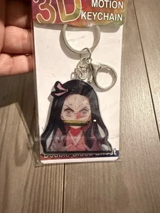 Demon Slayer: Nezuko Kamado Reflective 3D Holographic Keychain - Picture 1 of 5