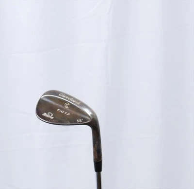 Cleveland Cg12 Black Pearl Wedge 58°- Wedge Stock Stl 1114242 Good - Image 1 of 4