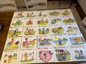 A-Z Complete Set First Steps To Reading Book Jane Moncure 1984 Lot Hb 25 Books - Picture 1 of 21