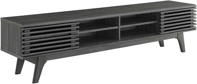 Modway Render Mid-Century Modern Low Profile 70 Inch Media Console TV Stand - Image 1 of 4