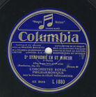 Beethoven: Symphonie Nr. 5 c-moll op. 67  Felix Weingartner  4 x 78 rpm Columbia