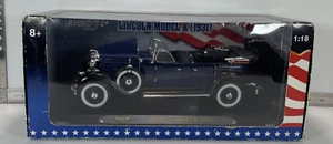 1931 Lincoln Model K Blue Convertible RICKO #32120 Diecast 1:18 Vintage 2005 - Picture 1 of 22