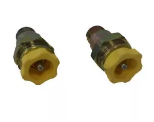 OEM GM 25794270 Two Engine Side Oil Cooler Line Connector 03-09 V8 8.1L 496CID - Picture 1 of 3