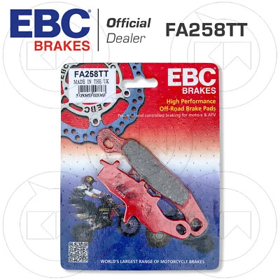 FRONT BRAKE PADS EBC CARBON TT for Suzuki RM 85 2005 2006 2007 2008 - Image 1 of 4