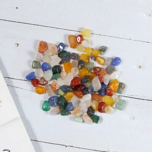 500g Colorful Natural Agate Natural Stone Gravel Pebbles Aquarium Fish Tank - Picture 1 of 11