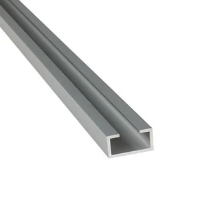 Alu C-Profil ELOXIERT Länge: 0,5-3 m Aluminium Laufschiene Profil M6,M8,M10,M12 - Bild 1 von 12