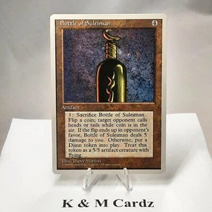 MTG - 4th Edition - Bottle of Suleiman - Rare - Lightly Played - Picture 1 of 5