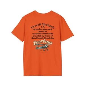 Funny Aircraft Mechanic T-Shirt, Unisex Tee, Aviation Humor Shirt, Gift for - Picture 1 of 56