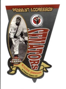 WALTER JOHNSON 2003 FLEER FALL CALSSIC #3PA PENNANT AGGRESSION #0704/1924 BC4551 - Picture 1 of 1
