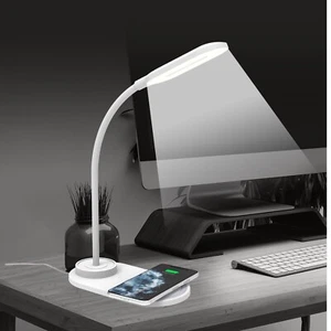 Celly LED Table/Desk Home Decoration LAMP With Fast Wireless Phone Charger 10w - Bild 1 von 4