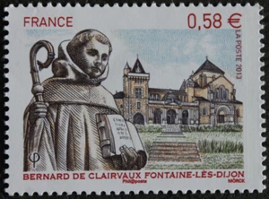 Timbre - FRANCE - Bernard de CLAIRVAUX - YT4802 - Neuf ** - 2013 - Picture 1 of 1