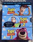 Disney Pixar Toy Story 1 2 3 Blu-Ray Box Set Movie Dvd Bluray