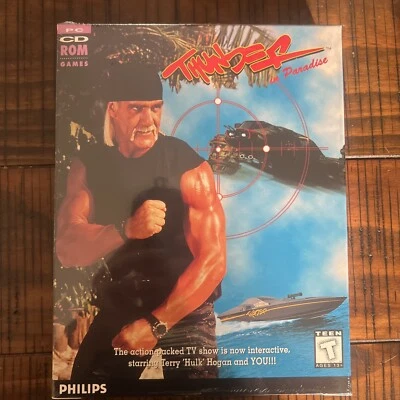 Extremely Rare Thunder in Paradise CD ROM Different Philips Game NEW & SEALED - Image 1 of 4