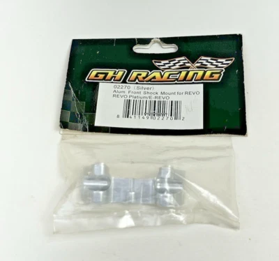Golden Horizons GH 02270 Silver Aluminum Front Shock Mount For Traxxas Revo New - Image 1 of 4