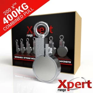 Online Magnets 200 X ™ Recuperación Abrazadera Imán Detector Treasure 400kg / - Picture 1 of 1