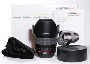 Walimex 10mm / 1:2.8 ED AS NCS für Nikon F, DX, AiS, mit 1 Jahr Gewährleistung - Picture 1 of 4