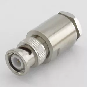 Spina morsetto maschio BNC per LMR400, RG213, RG8, Westflex 103, 50 Ohm 50Ω - Foto 1 di 5