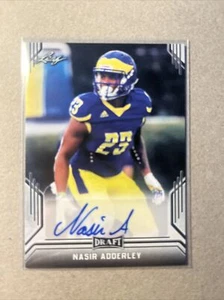 Autógrafo Nasir Adderly Leaf Draft 2019 #BA-NA1 fútbol americano - Imagen 1 de 1
