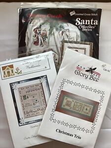 New Cross Stitch Kits Lot Of 3 New In Packages Assorted Themes 🧵🪡