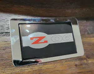C5 Corvette Mirror Stainless Exhaust Filler Plate ZO6 - Picture 1 of 4