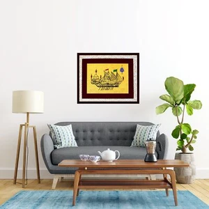 Original Handmade Islamic Calligraphy Handmade Art Arabic Calligraphy Hand - Picture 1 of 9