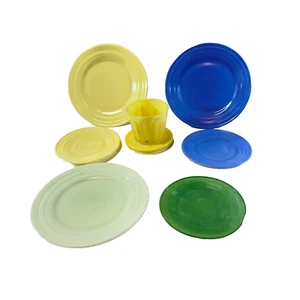 Vintage Hasel Atlas und Arko Spielzeug Glas Geschirr - Bild 1 von 11