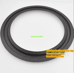 1pcs 10"inch 185C Speaker Surround foam edge HiFi Home Audio Repair parts DIY - Picture 1 of 4